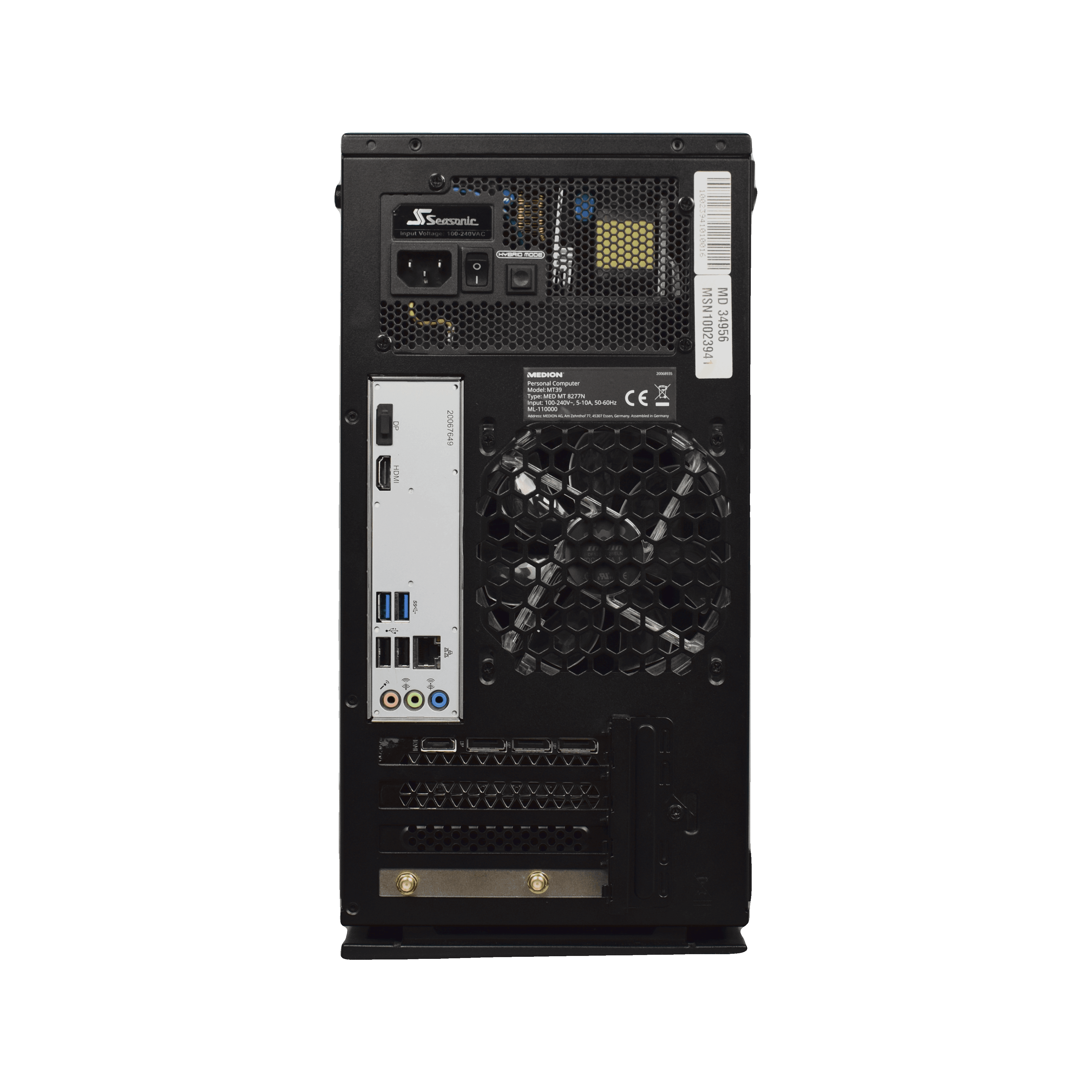 Intel i7-10700F | RTX 3080 — 4